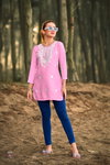 Colors Vol 6 Tips And Tops Rayon Embroidery Western Top Orders In India